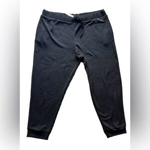 VICTORIA'S SECRET WOMEN'S FLEECE PANTS BLACK Size XXL FLEECE